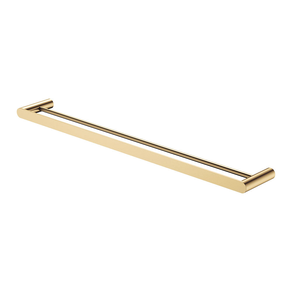 Fienza Empire Slim Double Towel Rail, 800mm - Urban Brass