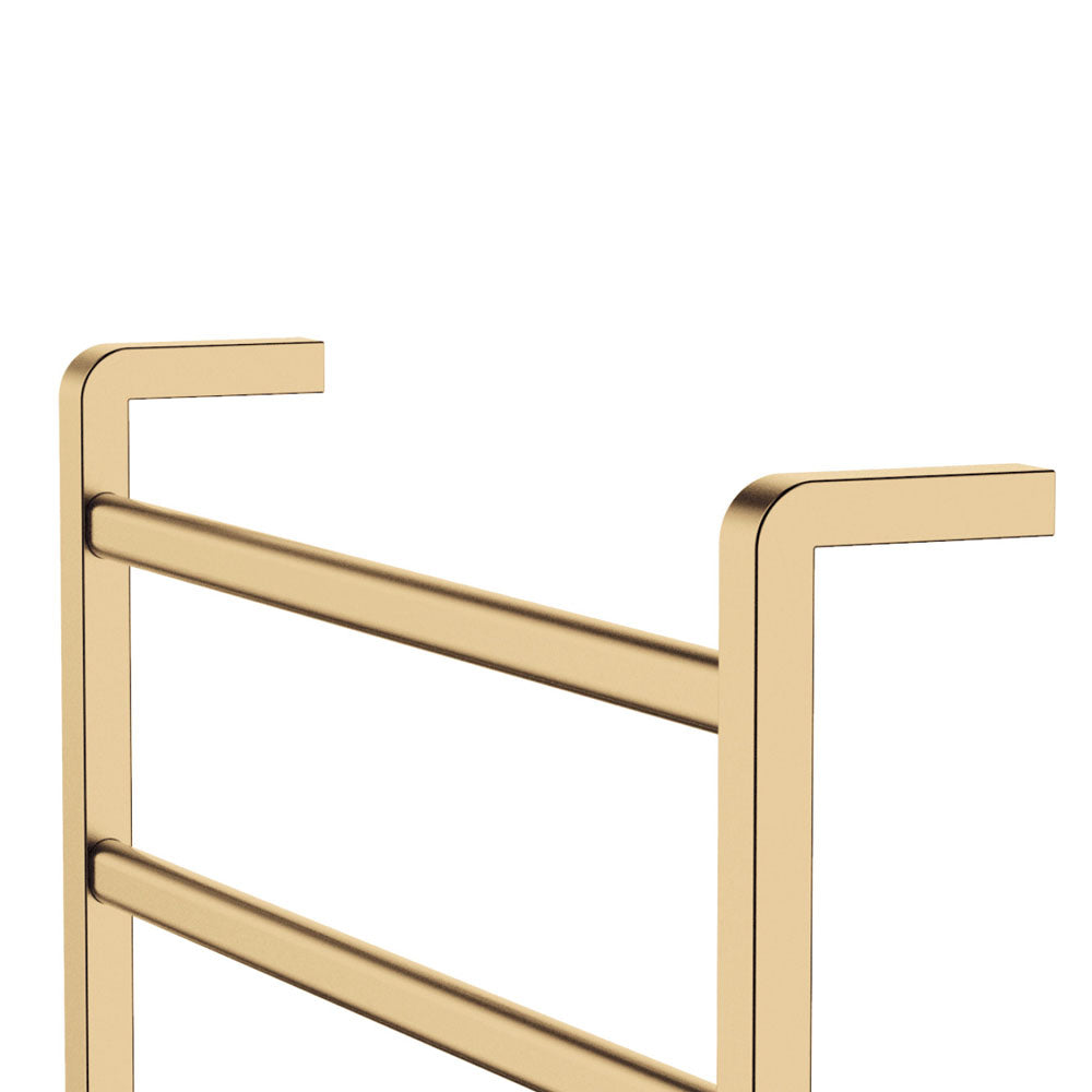 Koko Heated Towel Rail, 600 x 800mm, Urban Brass