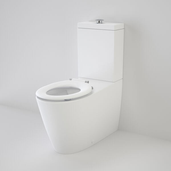 Caroma Care 800® Cleanflush® Wall Faced Toilet Suite - SF AG - with GermGard®