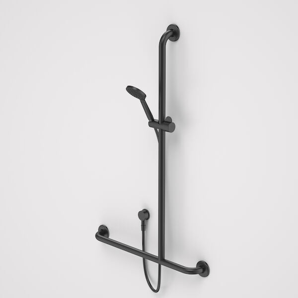 Caroma Care Support Shower Set with Inverted T Rail - RH