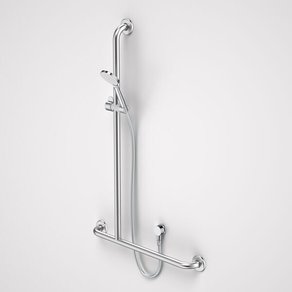 Caroma Care Support Shower Set with Inverted T Rail - RH