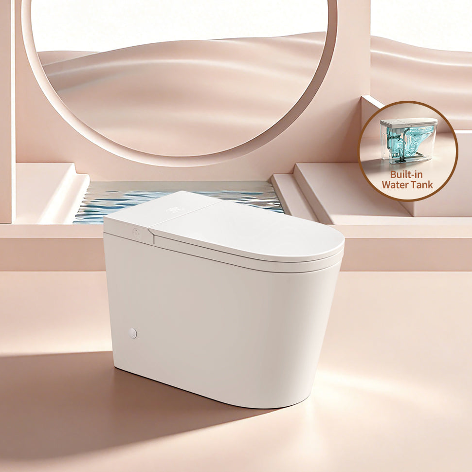 ZENMO IQ Compact Built-in Water Tank Smart Toilet