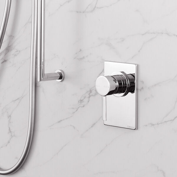 Caroma Liano Bath/Shower Mixer Rectangular Plate