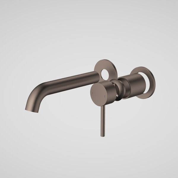 Caroma Liano II 175mm Wall Basin / Bath Trim Kit - 2 x Round Cover Plates - LF