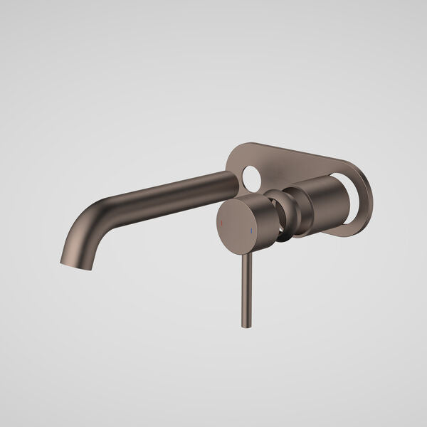 Caroma Liano II 175mm Wall Basin / Bath Trim Kit - Rounded Cover Plate - LF
