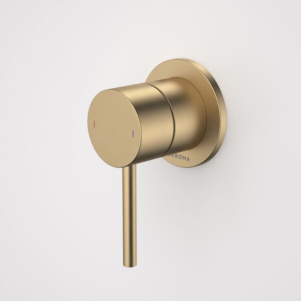 Caroma Liano II Bath / Shower Mixer - Round Cover Plate - Sales Kit