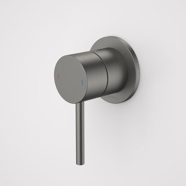 Caroma Liano II Bath / Shower Mixer - Round Cover Plate - Sales Kit