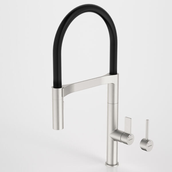 Caroma Liano II Pull Down Sink Mixer with Dual Spray - Lead Free