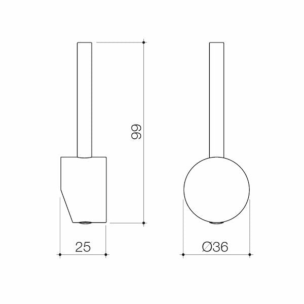 Caroma Liano II Sink Mixer Handle