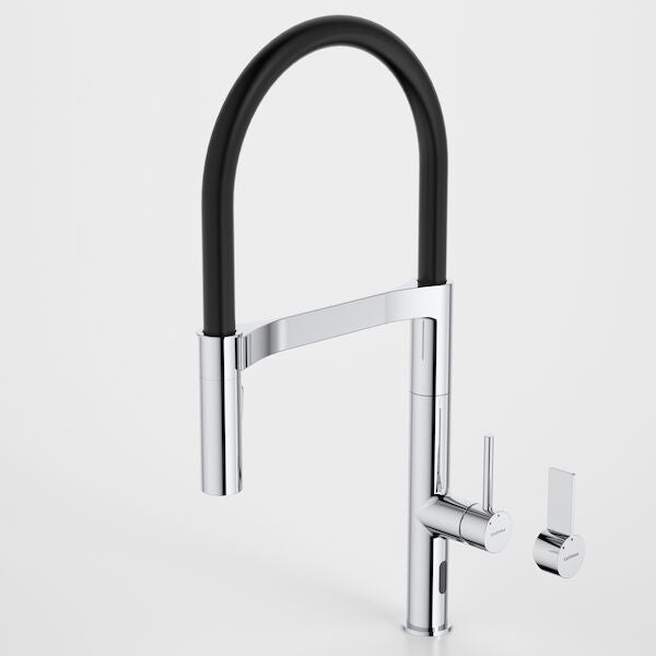 Caroma Liano II Pull Down Sensor Sink Mixer with Dual Spray - Lead Free