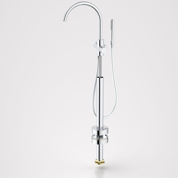 Caroma Liano II Freestanding Bath Filler with Hand Shower - Trim Kit