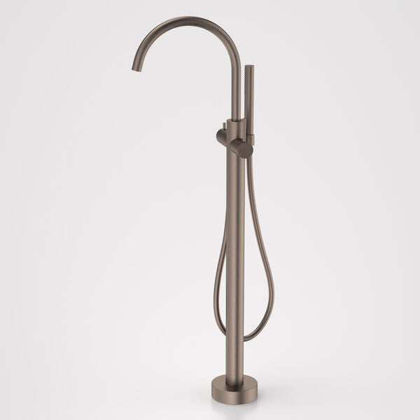 Caroma Liano II Freestanding Bath Filler with Hand Shower Sales Kit