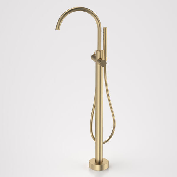 Caroma Liano II Freestanding Bath Filler with Hand Shower Sales Kit