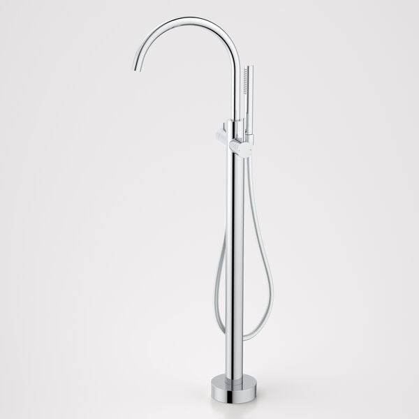 Caroma Liano II Freestanding Bath Filler with Hand Shower Sales Kit