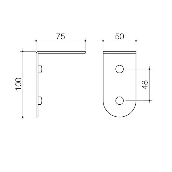 Caroma Liano II Soap Bottle Holder