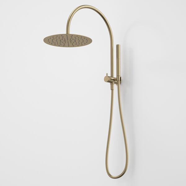 Caroma Liano II Compact Twin Shower with Overhead
