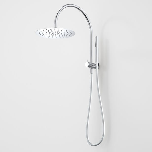 Caroma Liano II Compact Twin Shower with Overhead