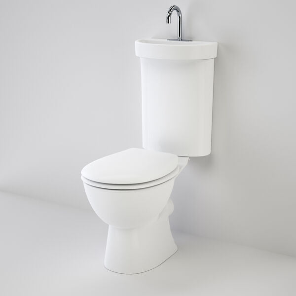 Caroma Profile 5 Deluxe Integrated Hand Basin Close Coupled Bottom Inlet S Trap SC Suite