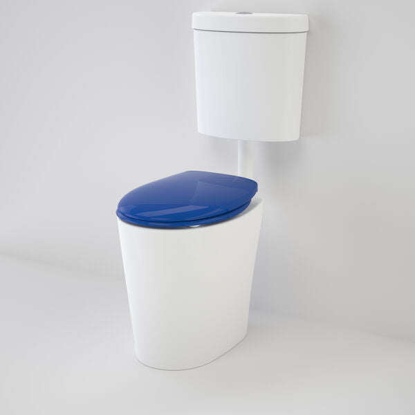 Caroma Care 610 Cleanflush Connector P Trap Suite with Caravelle Double Flap Seat