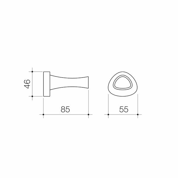 Caroma Acacia Robe Hook