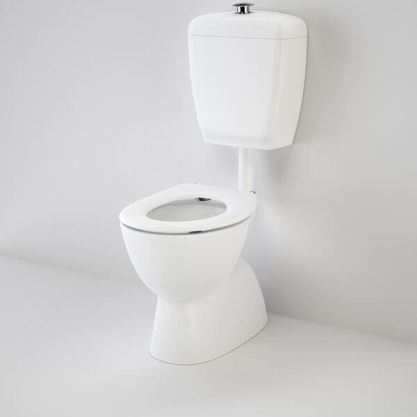 Caroma Care 400 Connector (S Trap) Suite with Single Flap Seat