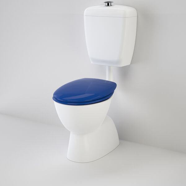 Caroma Care 400 Connector (S Trap) Suite with Double Flap Seat