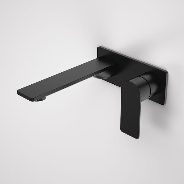 Caroma Urbane® II 180mm Wall Basin / Bath Mixer - Rectangular Cover Plate Sales Kit - LF
