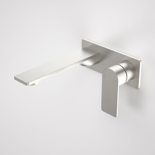 Caroma Urbane® II 180mm Wall Basin / Bath Mixer - Rectangular Cover Plate Sales Kit - LF