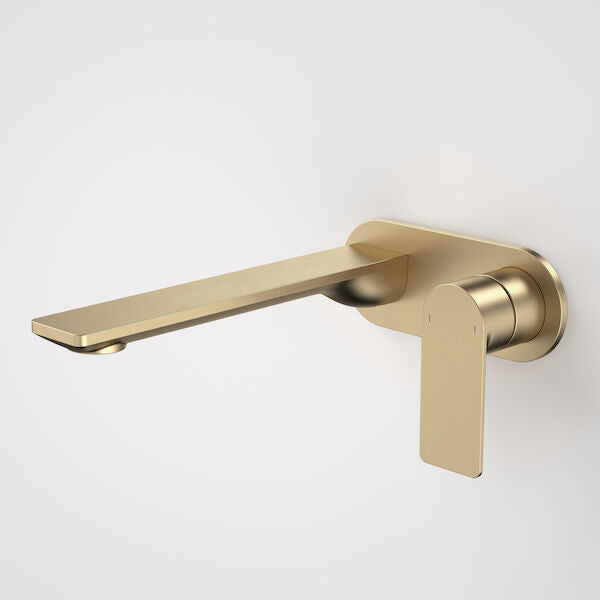 Caroma Urbane® II 220mm Wall Basin / Bath Mixer - Round Cover Plate - Sales Kit - LF