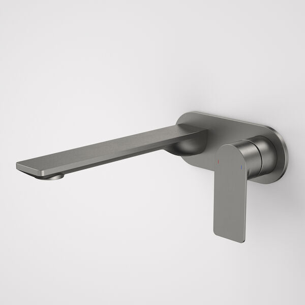 Caroma Urbane® II 220mm Wall Basin / Bath Mixer - Round Cover Plate - Sales Kit - LF