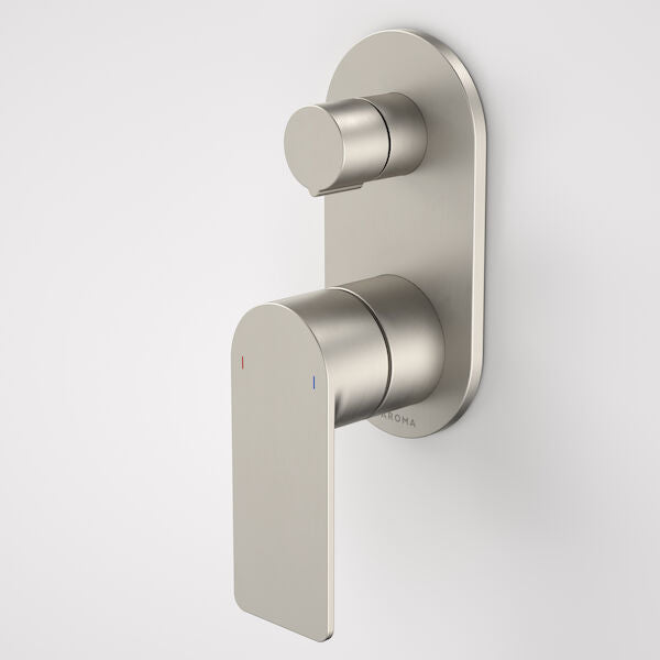 Caroma Urbane® II Bath / Shower Mixer With Diverter - Round Cover Plate