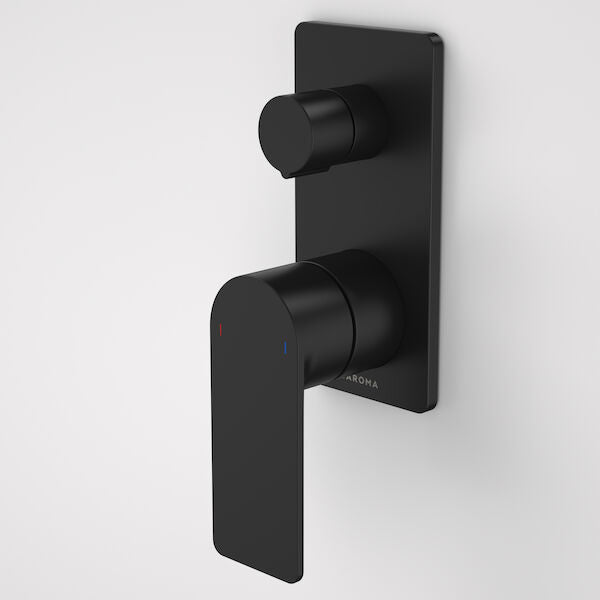 Caroma Urbane® II Bath / Shower Mixer With Diverter - Rectangular Cover Plate