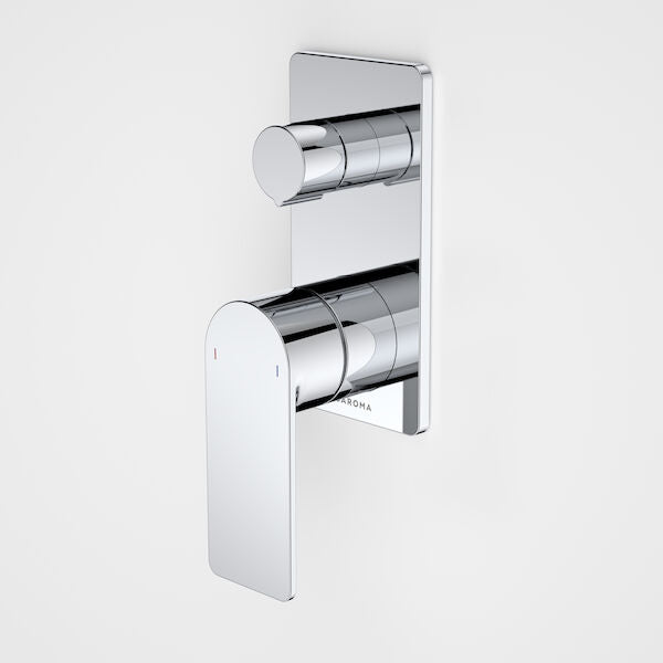 Caroma Urbane® II Bath / Shower Mixer With Diverter - Rectangular Cover Plate