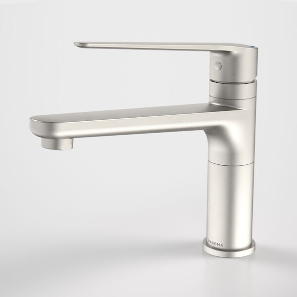 Caroma Caroma Opal® Sink Mixer with Care Handle H/C - Brushed Nickel - LF