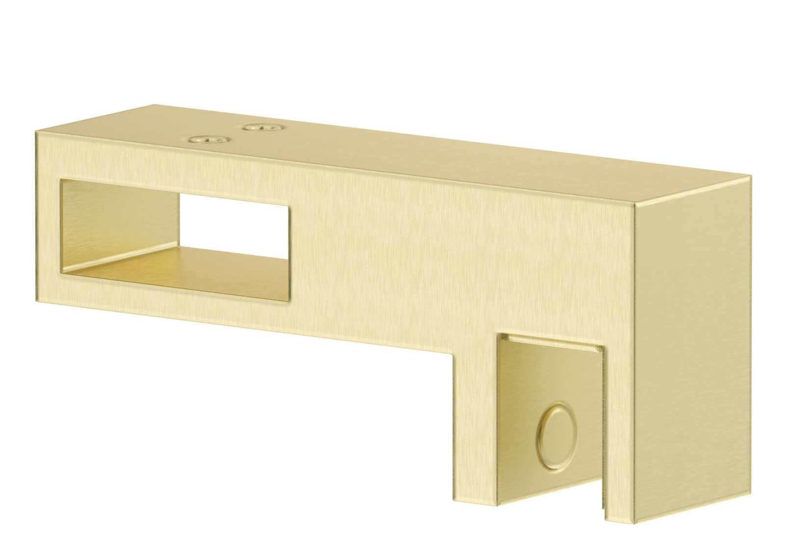 Bella Vista Shower Screen Overlap Rail to HP Arm - French Gold
