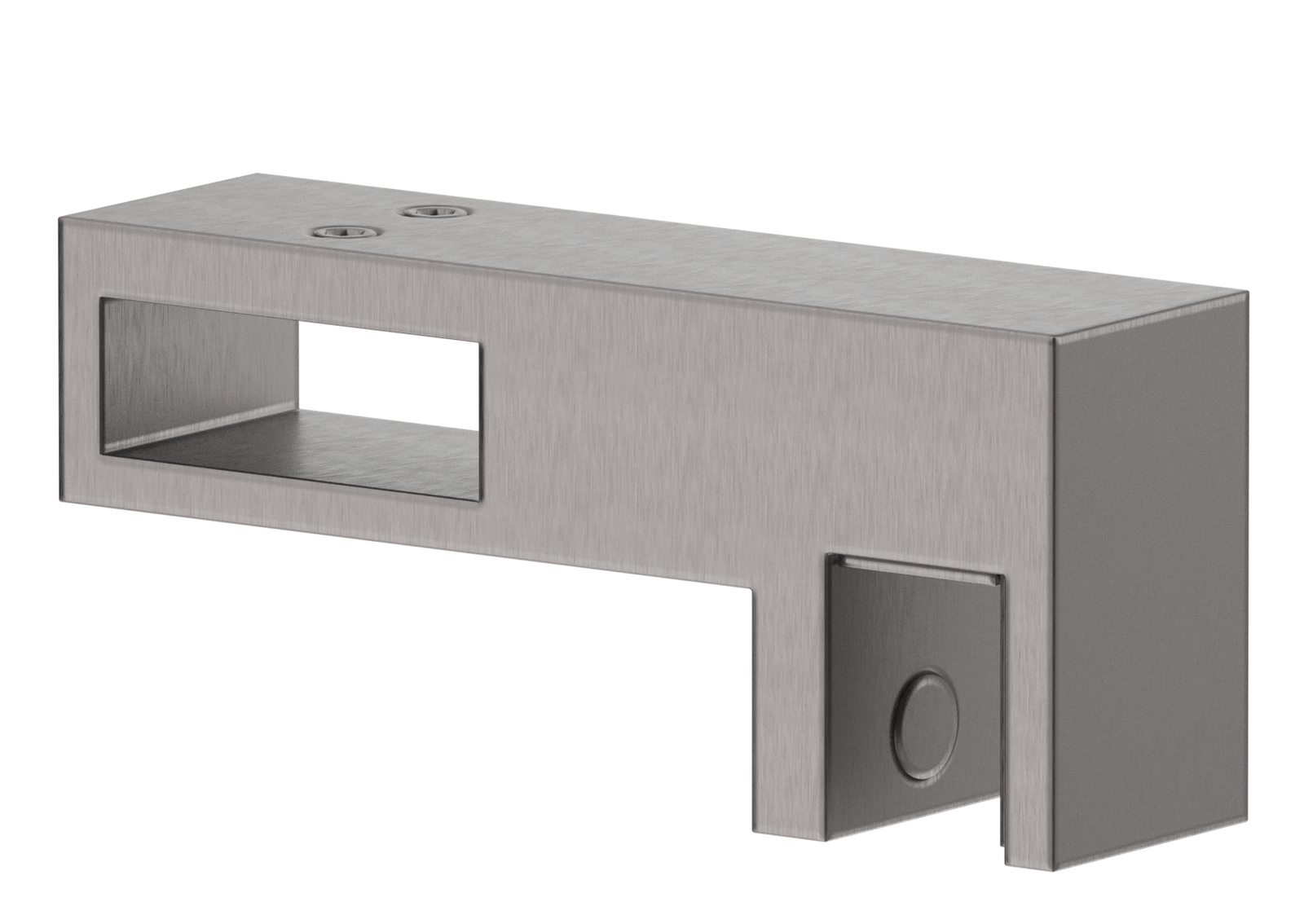 Bella Vista Shower Screen Overlap Rail to HP Arm - Gun Metal