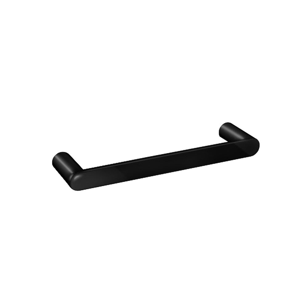 Bellino High Gloss Black Hand Towel Rail 301mm