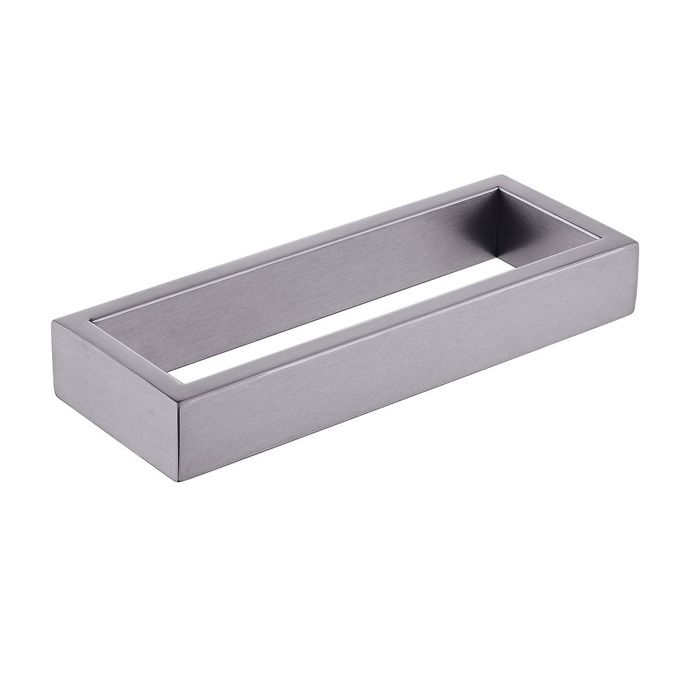 Cavallo Gun Metal Grey Square Hand Towel Rail 260mm