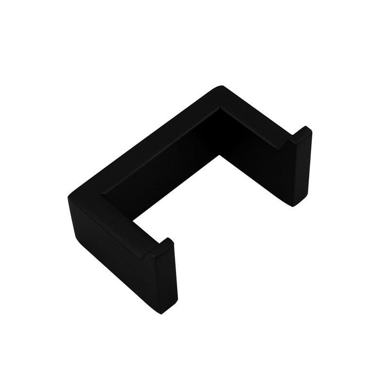 Cavallo Matte Black Square Robe Hook