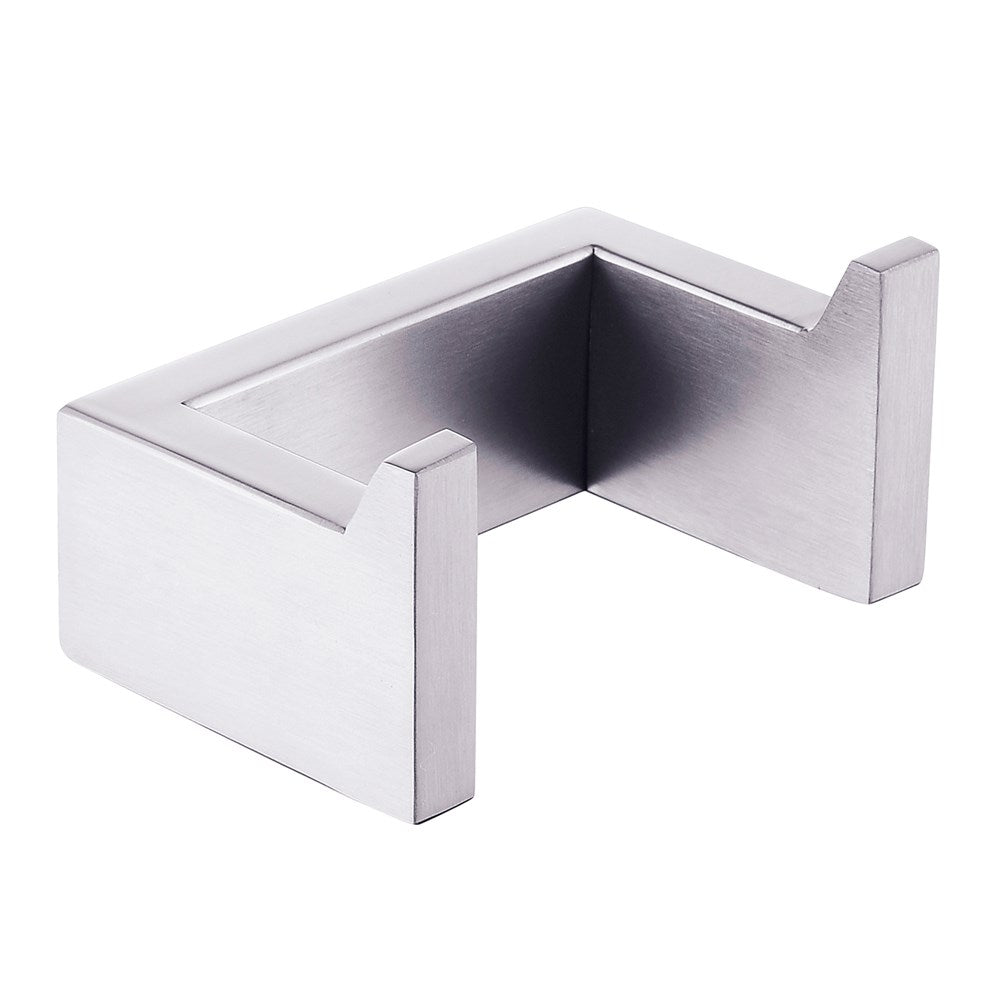 Cavallo Brushed Nickel Square Robe Hook