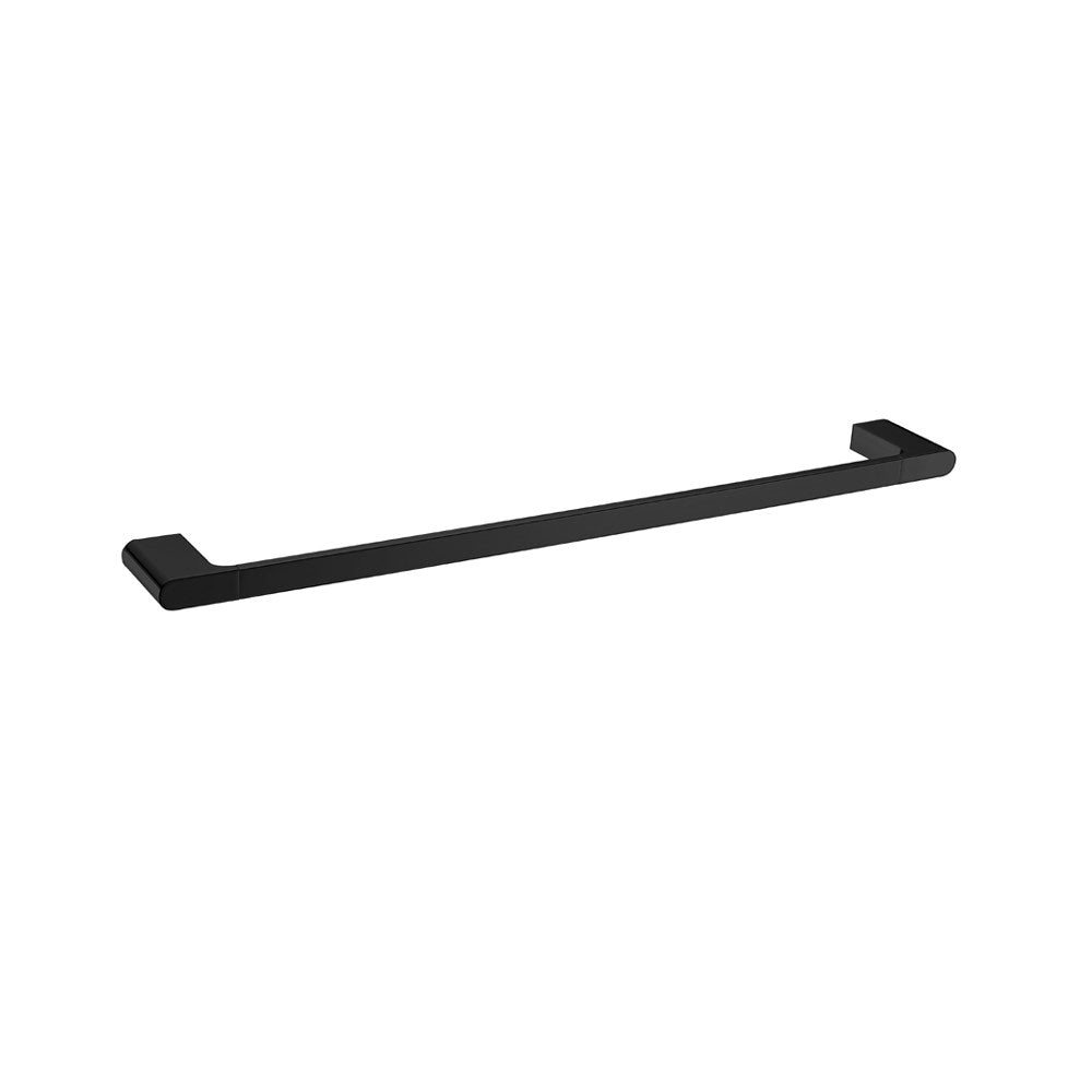 Bellino  Matte Black Zinc Alloy 600mm Single Towel Rail