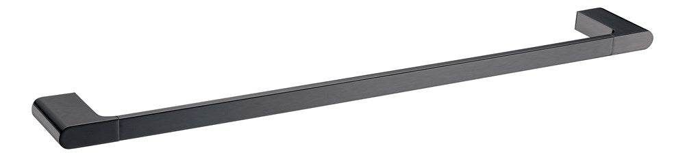 Bellino Gun Metal Zinc Alloy 800mm Single Towel Rail