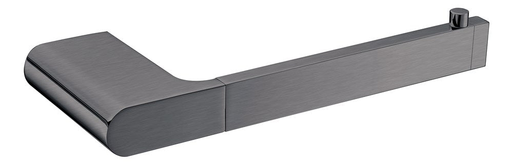 Bellino  Gun Metal Grey Zinc Alloy Toilet Roll Holder