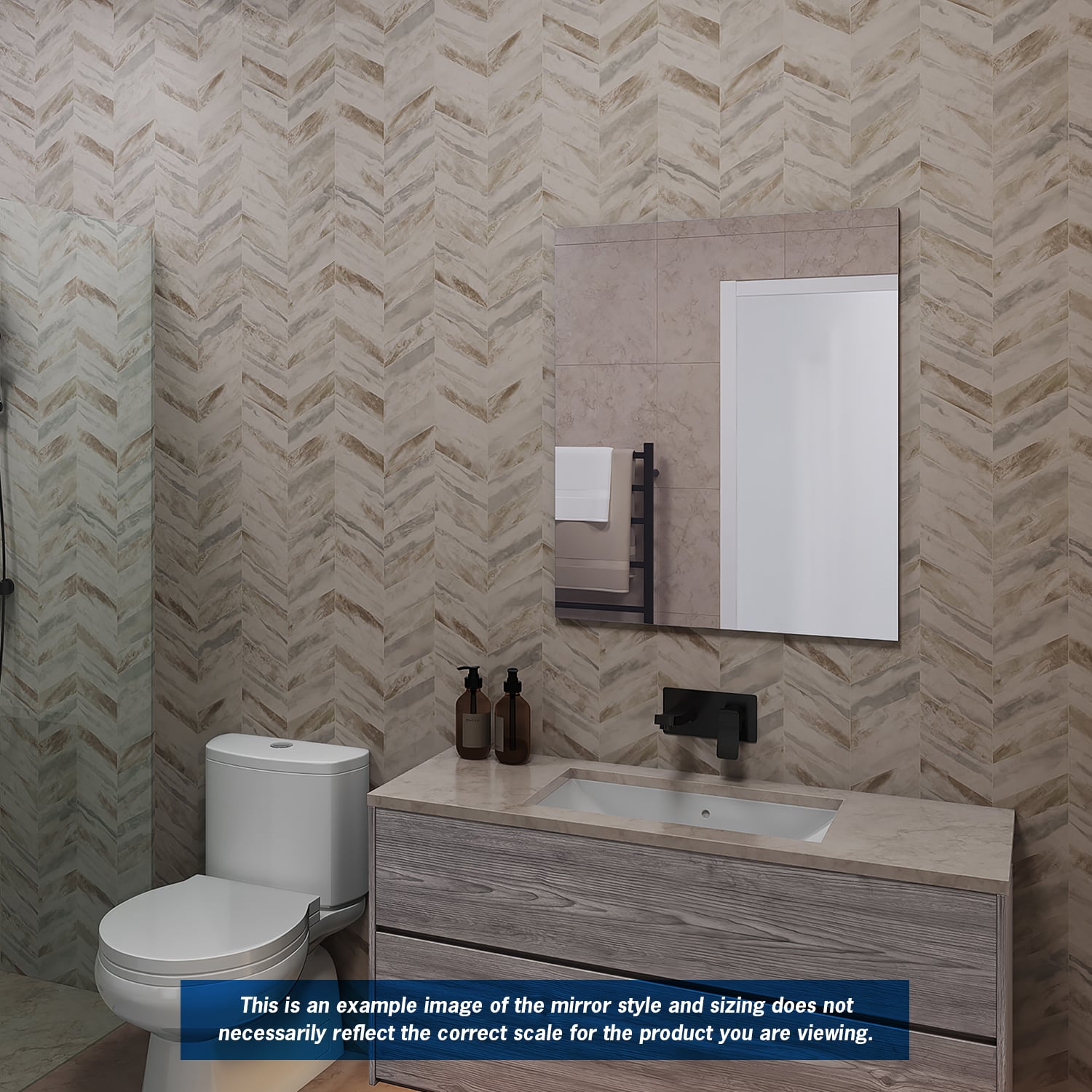 Jackson Square Polished Edge Mirror