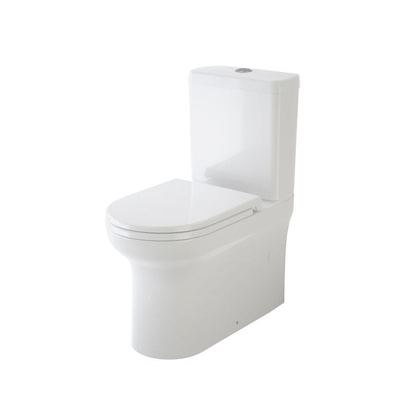 Stylus Basis Back To Wall Toilet Suite - Bottom Inlet