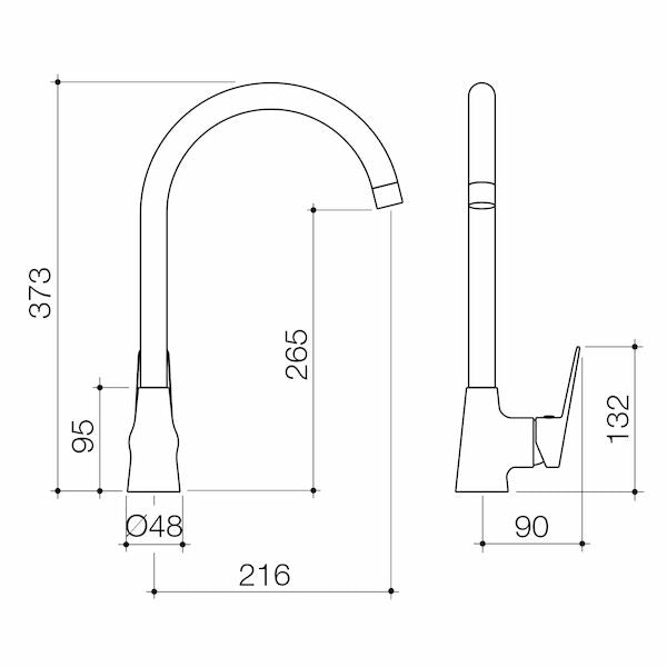 Stylus Basis R4 Sink Mixer