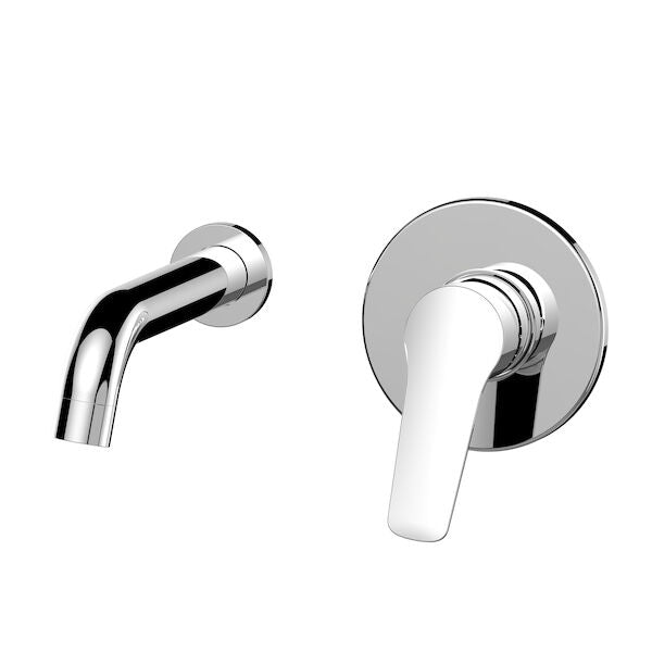 Stylus Basis R4 Wall Basin/Bath Mixer 180mm