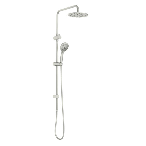Stylus Basis Round Rail Shower with Overhead (4 Star)