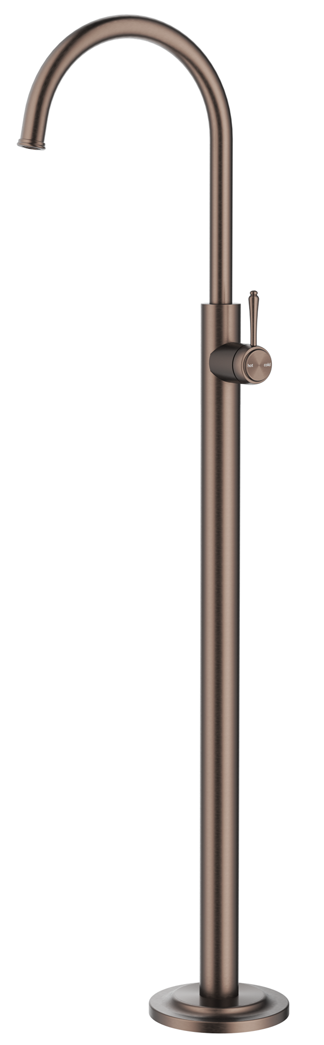 Bella Vista Mica Heritage Freestanding Bath Mixer - Trim Kit Only - Dusk Bronze