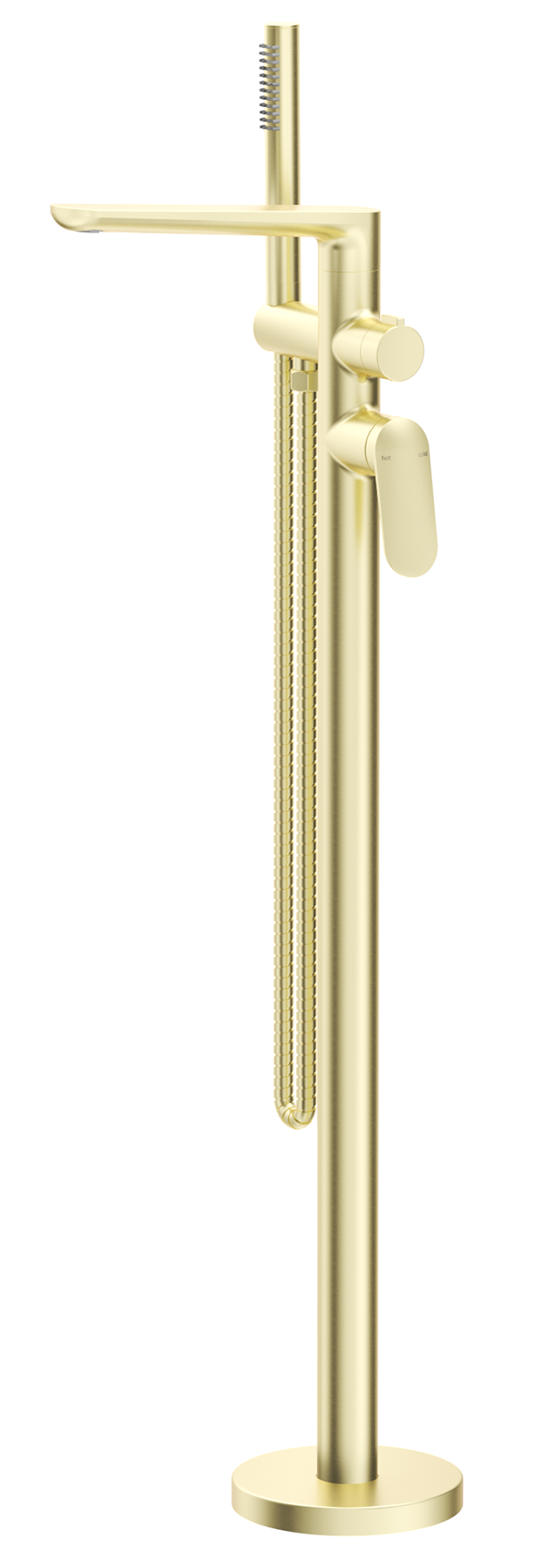 Bella Vista Lantra Freestanding Bath Mixer with Hand Shower - Trim Kit Only - French Gold